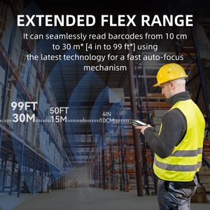 HUGEROCK R50UB T9 Clavier Logiciel 1d/2d Scanner Code Barres avec Module EX30 Robuste <span class=keywords><strong>Android</strong></span> Pistolet Lecteur Nfc De Poche Pdas - Product Image 3