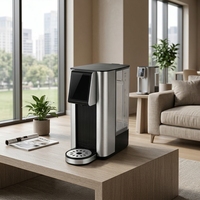 Distributeur d'eau électrique intelligent 2,5 L, chauffe-eau instantané avec contrôle tactile LED pour bureau