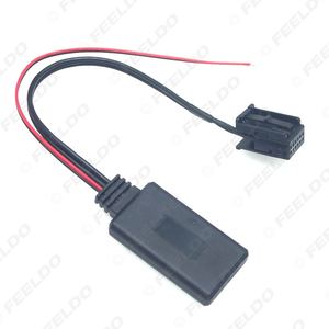 Récepteur Bluetooth pour <span class=keywords><strong>autoradio</strong></span>, <span class=keywords><strong>adaptateur</strong></span> Aux avec micro pour <span class=keywords><strong>Ford</strong></span> Focus C-MAX <span class=keywords><strong>Mondeo</strong></span> Transit, module radio Bluetooth, câble Aux - Product Image 4