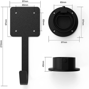 Cable de Carga para Vehículos Eléctricos Tipo 2, Conector J-Hook IEC 62196-2, Accesorio para Auto, <span class=keywords><strong>Enchufe</strong></span> Simulado para Cargador Tipo 2 - Product Image 5