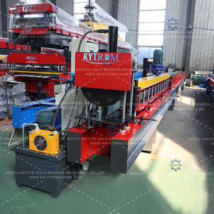 Machine de profilage de lattes inférieures de volets roulants de qualité supérieure, machine de profilage de poutres inférieures T/L pour volets roulants et portes. - Product Image 2