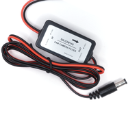 Filtre à onduleurs pour caméra de recul de voiture 12V DC avec connecteur de relais et condensateur pour éliminer les ondulations et les éclaboussures