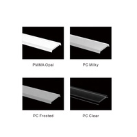 Profilé en aluminium pour bande LED encastrée, 46*25MM, pour armoire de cuisine, plafond, éclairage LED, extrusion de profilé en aluminium