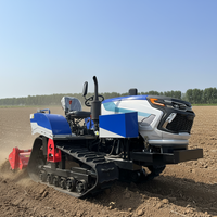 Motoculteur rotatif monté sur tracteur 50 CV avec profondeur et largeur de travail réglables, performances stables et utilisation facile pour les terres agricoles