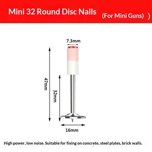 Mini Gun Staple Gun Household Nail Gun Concrete Special Gun Nail Line Channel Steel Staple Gun Wall Ceiling Tool - Product Image 6