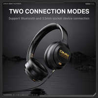 Casque de jeu sans fil ONIKUMA GT811 léger avec ANC, ENC, modes multiples et connectivité 3,5 mm, avec réduction de bruit
