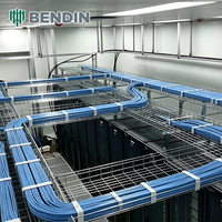 BenDin - Goulotte de câblage en grille métallique à largeur personnalisée, galvanisée, pour la pose de câbles de signalisation dans les projets d'automatisation de lignes de production en usine
