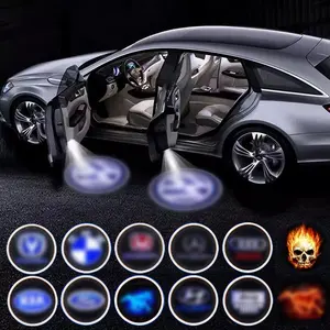 Wireless 3d Car Door Ghost Shadow Projector Welcome Lamp Car Door Led Logo Light For All Cars