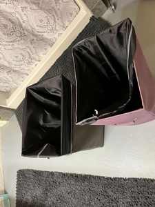 Sac à linge en polyester écologique avec cordon de serrage, robuste, capable de contenir jusqu'à trois charges, sac à poussière pour paniers à linge - Product Image 5