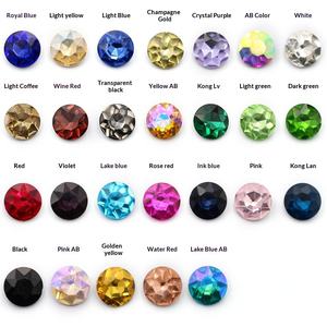 ลูกปัดคริสตัลทรงกลม 3 มิติ ขนาด 8*8 มม. ยี่ห้อ Lanwu เป็นมิตรกับสิ่งแวดล้อม สำหรับงาน DIY ตกแต่งเสื้อผ้า รูปทรงดอกไม้ วัสดุแก้ว - Product Image 3
