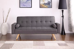 Divano <span class=keywords><strong>Letto</strong></span> Moderno di Alta Qualità in Tessuto Grigio per Soggiorno o Camera da <span class=keywords><strong>Letto</strong></span> - Product Image 5