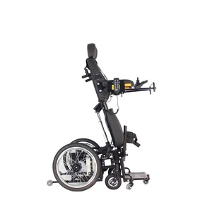 Silla de ruedas eléctrica automática de aluminio para discapacitados Silla de ruedas de movilidad con motor eléctrico de hospital plegable para usuarios discapacitados - Product Image 4