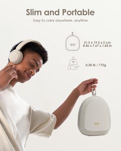 เคสหูฟังแบบแข็งบางเฉียบสำหรับหูฟังแบบครอบหู SONY/<span class=keywords><strong>JBL</strong></span>/Bose/soundcore anker. beribes kvidio tozo Lab - Product Image 6