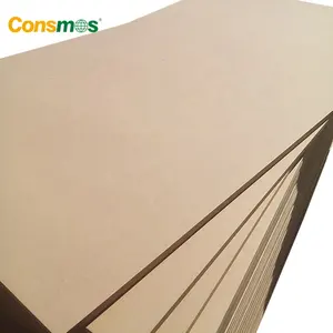 Barato 2440mm * 1220mm 6mm 10mm 18mm Plain MDF Painel para Móveis