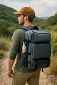 Sac à dos de voyage Oxford imperméable à l'eau de 45l Fabricants de sacs de sport de plein air Bagages pour hommes approuvés par les grandes compagnies aériennes - Product Image 2