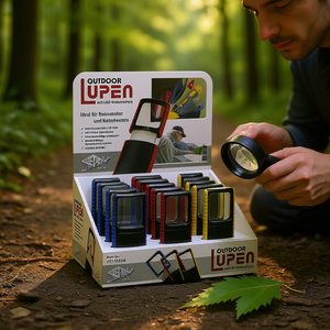 Lupen d'extérieur WEDO avec éclairage LED, grossissement 3x, pour utilisation intérieure et extérieure - Product Image 3