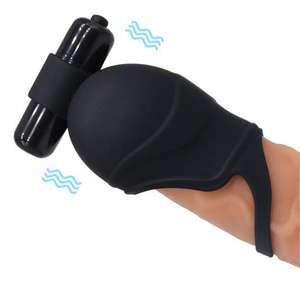 HLYC Tempo Atraso Bloqueio Esperma Anel Vibrador Egg Set Adulto Produtos Sexuais Masculino Bloqueio Circuncisão Anel - Product Image 5