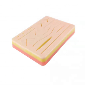 Silicone Mô Phỏng Cao Vết Thương Khâu Pad, Y Tế Khâu Đào Tạo Kit Con Người Chấn Thương Mô Hình Da - Product Image 4