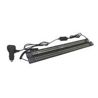 Neues Trontech Dual-Color Zwei-Farben-Synchron-192-LED-12V-Notfall-Auto-Blitz-/Stroboskoplicht mit einem Controller
