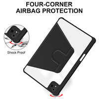 Étui à rabat intelligent en acrylique transparent pour tablette Infinix Xpad 11 pouces, étui de protection pour tablette pour enfants Ipad 10e génération