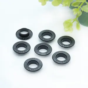 Renkli 4mm-10mm Metal grommet halkalar için perde halkaları perde bant, giyim, ayakkabı, çanta, Leathercraft