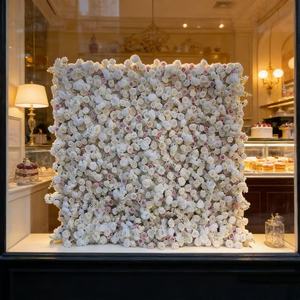 Rouleau de mur végétal artificiel 5D style naturel 8x9ft pour décorations de jardin et de maison pour Thanksgiving - Product Image 2