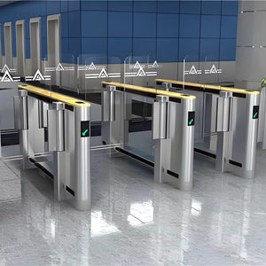Presenta il cancello scorrevole della barriera del Servo motore intelligente alto dell'oscillazione del portone del tornello con il sistema di controllo di accesso di QR della carta - Product Image 6