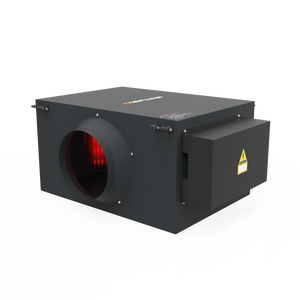 Réservoir de chauffage <span class=keywords><strong>électrique</strong></span> en métal ignifuge PTC 150 mm ERV/HRV/MVHR/AHU Système de ventilation flexible pour utilisation en CVC dans les hôtels et les hôpitaux - Product Image 2