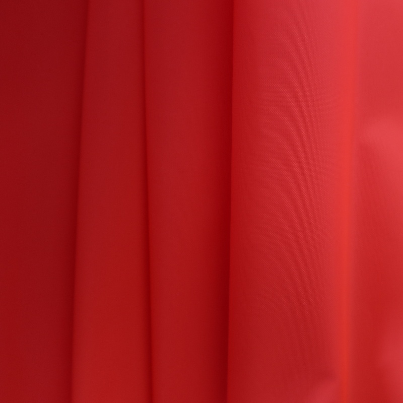 Nylon 210D Oxford Fabric with TPU Coating 100% Nylon for Inflatable Products Fluorescent Red