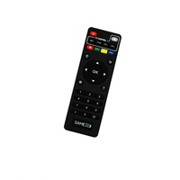 Télécommande d'apprentissage personnalisée en gros SAMBOX SB-33 KM22 4K 2Go 16Go SAMSAT Hostrong pour boîtier TV LED LCD Smart HD