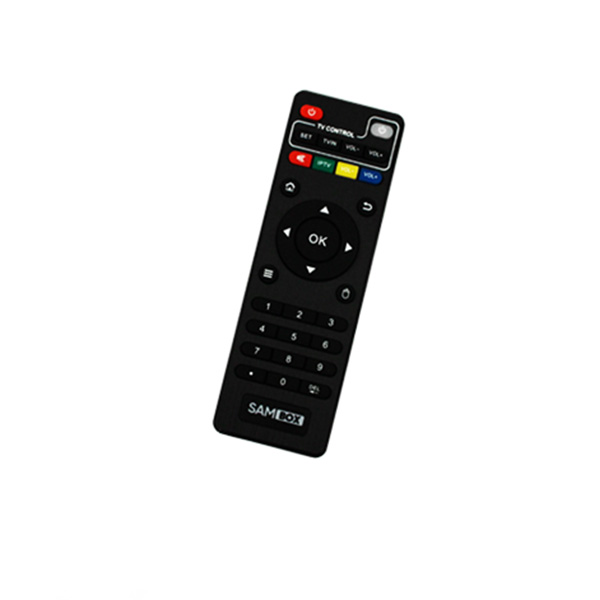 Custom Wholesale Replacement SAMBOX SB-33 KM22 4K 2Go 16Go SAMSAT Hostrong Learning Remote Control for LED LCD Smart HD TV Box