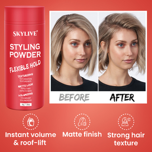 Bajo MOQ 30g Polvo de volumen de polvo <span class=keywords><strong>Cera</strong></span> <span class=keywords><strong>para</strong></span> peinar <span class=keywords><strong>el</strong></span> <span class=keywords><strong>cabello</strong></span> Polvo de textura de <span class=keywords><strong>cabello</strong></span> de sujeción media Producto de <span class=keywords><strong>barberia</strong></span> <span class=keywords><strong>para</strong></span> hombres - Product Image 3