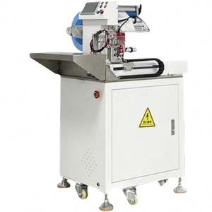 Machine d'étiquetage entièrement automatique pour câbles de données, cordons et tuyaux d'air en plastique pour lignes d'assemblage commerciales - Product Image 4