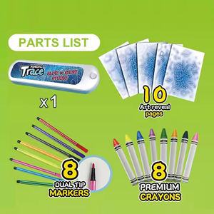 ของเล่นกระดาษสำหรับเด็กกระดาษภาพวาด LED ใหม่ล่าสุดภาพวาดศิลปะเชิงสร้างสรรค์สำหรับกิจกรรมการเรียนรู้ที่มีสีสันเพื่อการศึกษา - Product Image 4