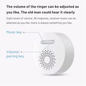 2024 nuovo <span class=keywords><strong>campanello</strong></span> <span class=keywords><strong>autoalimentato</strong></span> 433 rilevatori wireless MHz <span class=keywords><strong>campanello</strong></span> intelligente <span class=keywords><strong>campanello</strong></span> strobo <span class=keywords><strong>campanello</strong></span> - Product Image 3