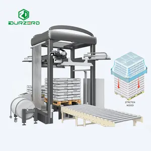 Precio bajo Stretch Hooder Machine Stretch Hood Máquina de embalaje 60-100Pallets/H Mollers Stretch Hooder