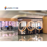 Écran LED flexible d'intérieur P3.9 Écran holographique ultra-fin avec pilote LED intégré intégré Écran LED transparent