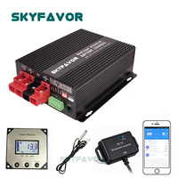 Chargeur intelligent automatique 24V DC-DC 24V 50A rapide universel pour batteries LiFePO4, plomb-acide, lithium, 4x4, camping-car, yacht, VR