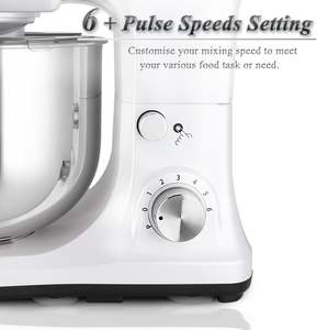 Robot pâtissier ménager avec bol, batteur mélangeur électrique planétaire pour gâteaux - Product Image 4
