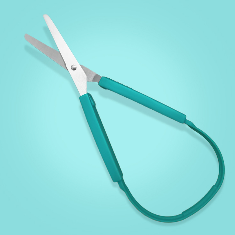 Тренировочные ножницы для детского сада, пластиковые безопасные ножницы ручной работы для защиты рук
