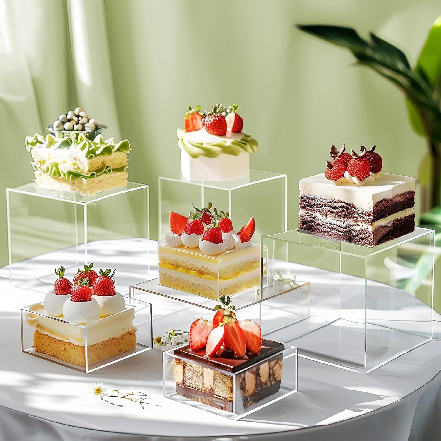 Transparent avec menu en forme de L