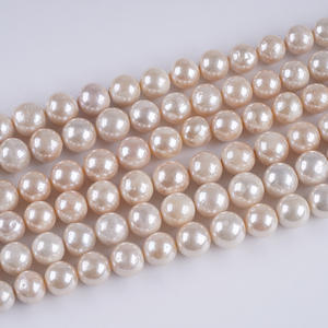 Perlas Barrocas Irregulares de Agua Dulce, Brillantes, de Doble Cara, de 11-12 mm, para Hacer Collares y Pulseras - Product Image 4