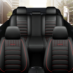 Funda de cuero para asiento de coche personalizada universal al por mayor funda de asiento de coche - Product Image 2