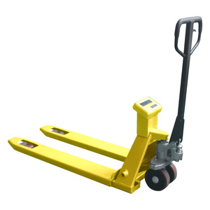 Manüel paletli kamyon ile 2ton yüksek kalite transpalet el transpaleti hidrolik elektronik tartı - Product Image 1
