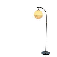 Lampadaire vintage en fer forgé style coucher de soleil pour salon, lampe d'ambiance LED décorative haut de gamme de style médiéval pour chambre à coucher