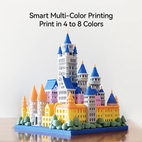 Imprimante 3D FDM Anycubic Kobra 3 Combo avec ACE Pro, impression multicolore intelligente jusqu'à 8 couleurs, machine d'impression 3D pour plastique