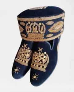 Chapeau Fila Asinde artisanal, chapeau traditionnel Yoruba pour hommes, vente en gros - Product Image 5