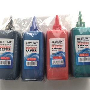 Marcadores de Pizarra Blanca Recargables y Borrables de 500 ml, Tinta Negra, Azul, Roja y Verde, Útiles Escolares y de Oficina, al Mejor Precio - Product Image 5