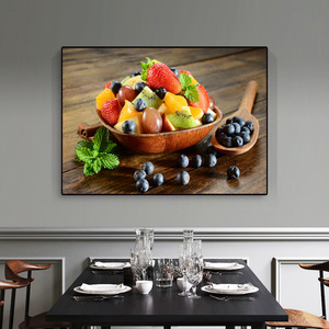 Dipinto su Tela Realistico di Frutta, Pittura Colorata di Cibo <span class=keywords><strong>per</strong></span> Decorazione Murale di Sala <span class=keywords><strong>da</strong></span> Pranzo e Ristorante - Product Image 2