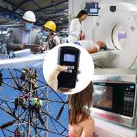 Détecteur de rayonnement numérique Compteur Geiger GAIN EXPRESS GAM-332 surveille les rayons X, Y, B, G, 0,01~1000Sv/h, compensé en énergie GM